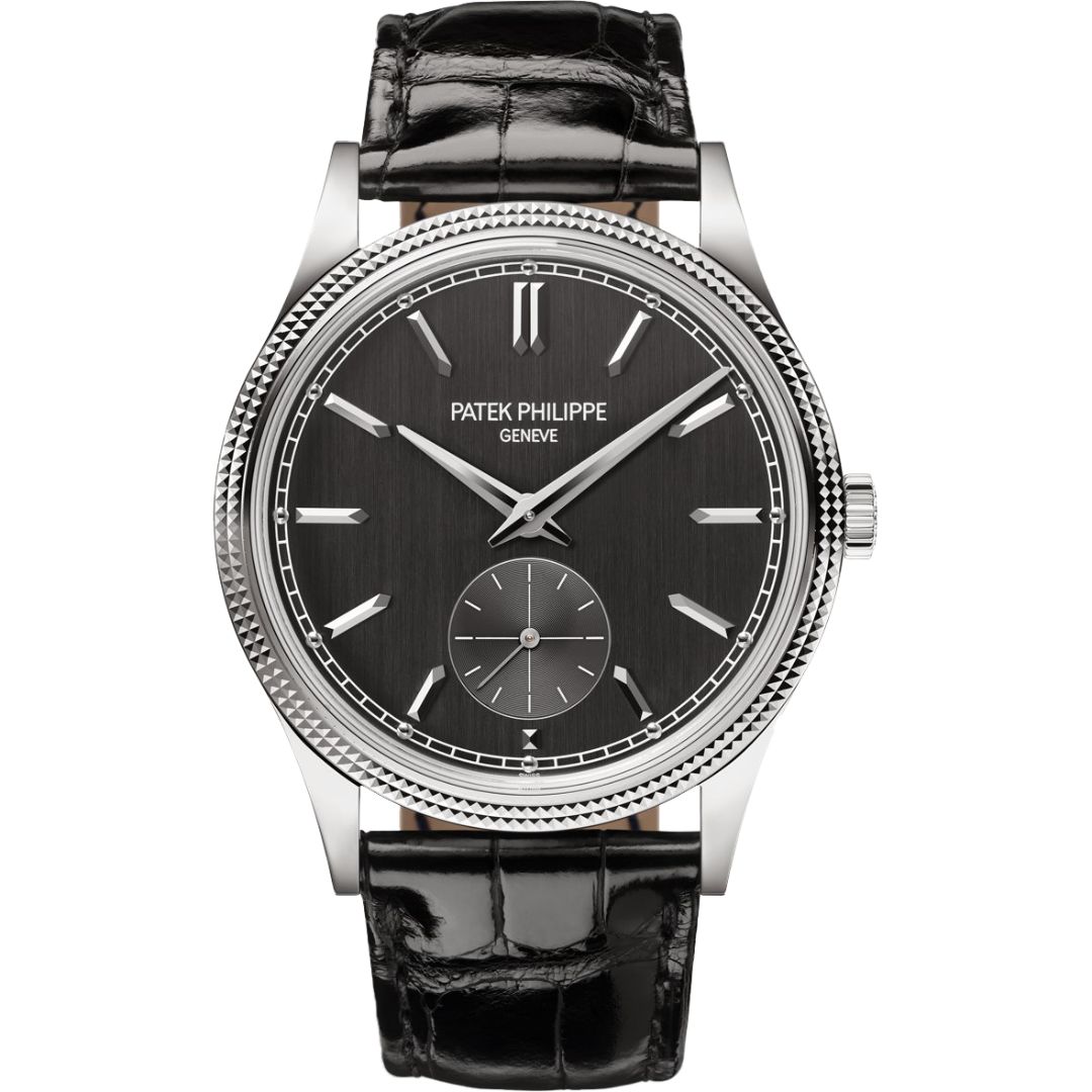 Patek Philippe Calatrava 6119G-001 white gold watch grey dial