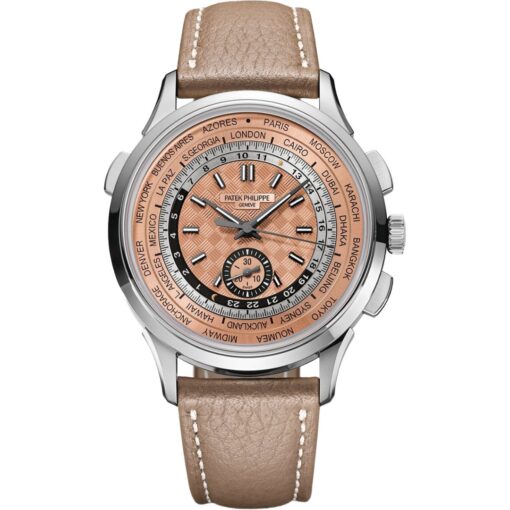 Patek Philippe Complications 5935A-001 Stainless Steel Salmon Dial