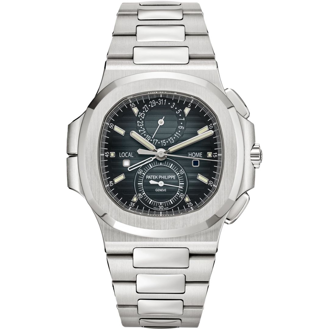 Patek Philippe Nautilus Travel Time 5990/1A-011 Stainless Steel Blue Dial