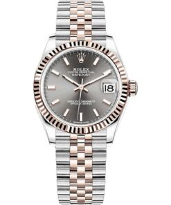 Rolex Datejust 31 278271-0018 Stainless Steel Rose Gold Rhodium Dial