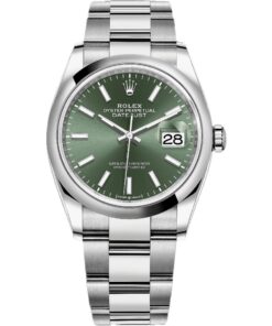 Rolex Datejust 36 126200-0024 Stainless Steel Green Dial