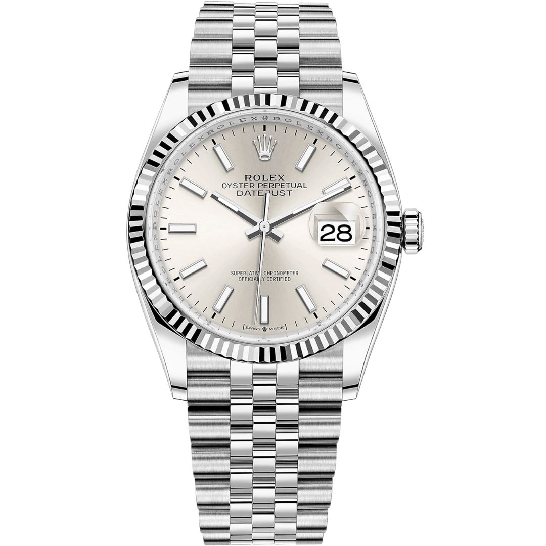 Rolex Datejust 36 126234-0013 Stainless Steel Silver Dial Jubilee