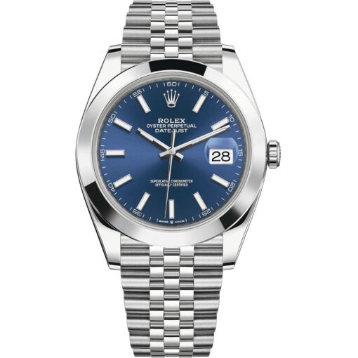 Rolex Datejust 41 126300-0002 Stainless Steel Blue Dial