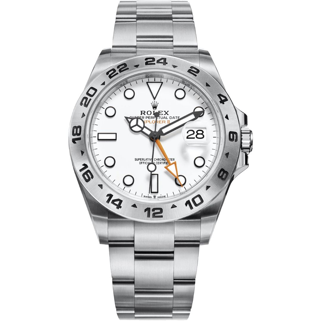 Rolex Explorer II 226570-0001 Stainless Steel White Dial