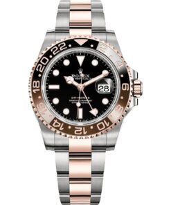 Rolex GMT-Master II 126711CHNR-0002 Stainless Steel Rose Gold Black Dial