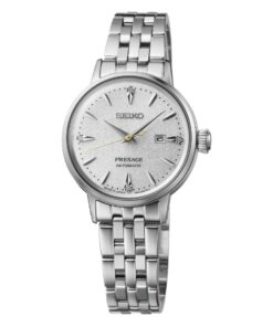 Seiko Presage Cocktail Time Hot Buttered Rum SRE017J1 Stainless Steel White Dial