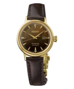 Seiko Presage Cocktail Time Jamaican Coffee SRE020J1 Stainless Steel Brown Dial