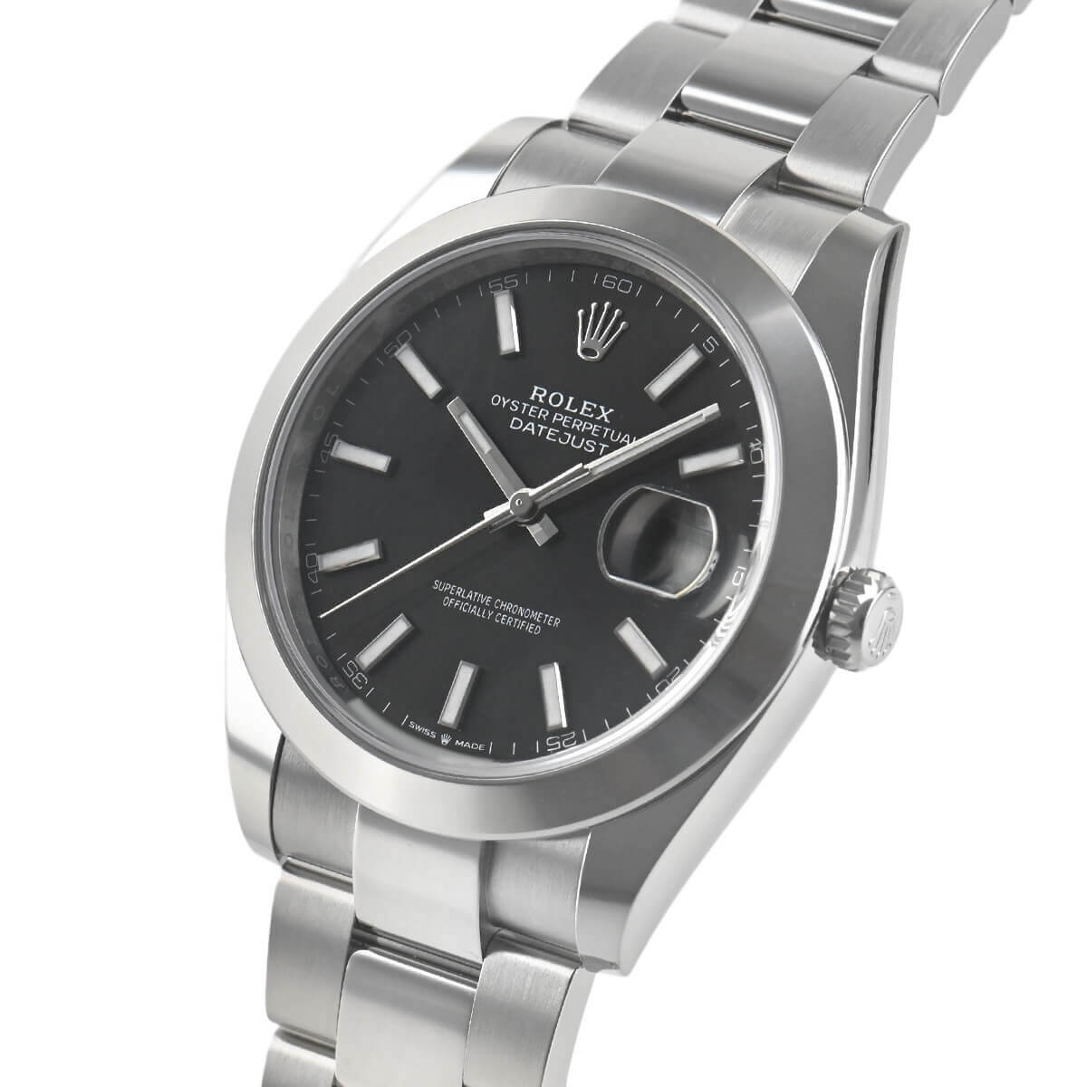 Rolex Datejust 41 126300 Black Index Oyster - Image 2