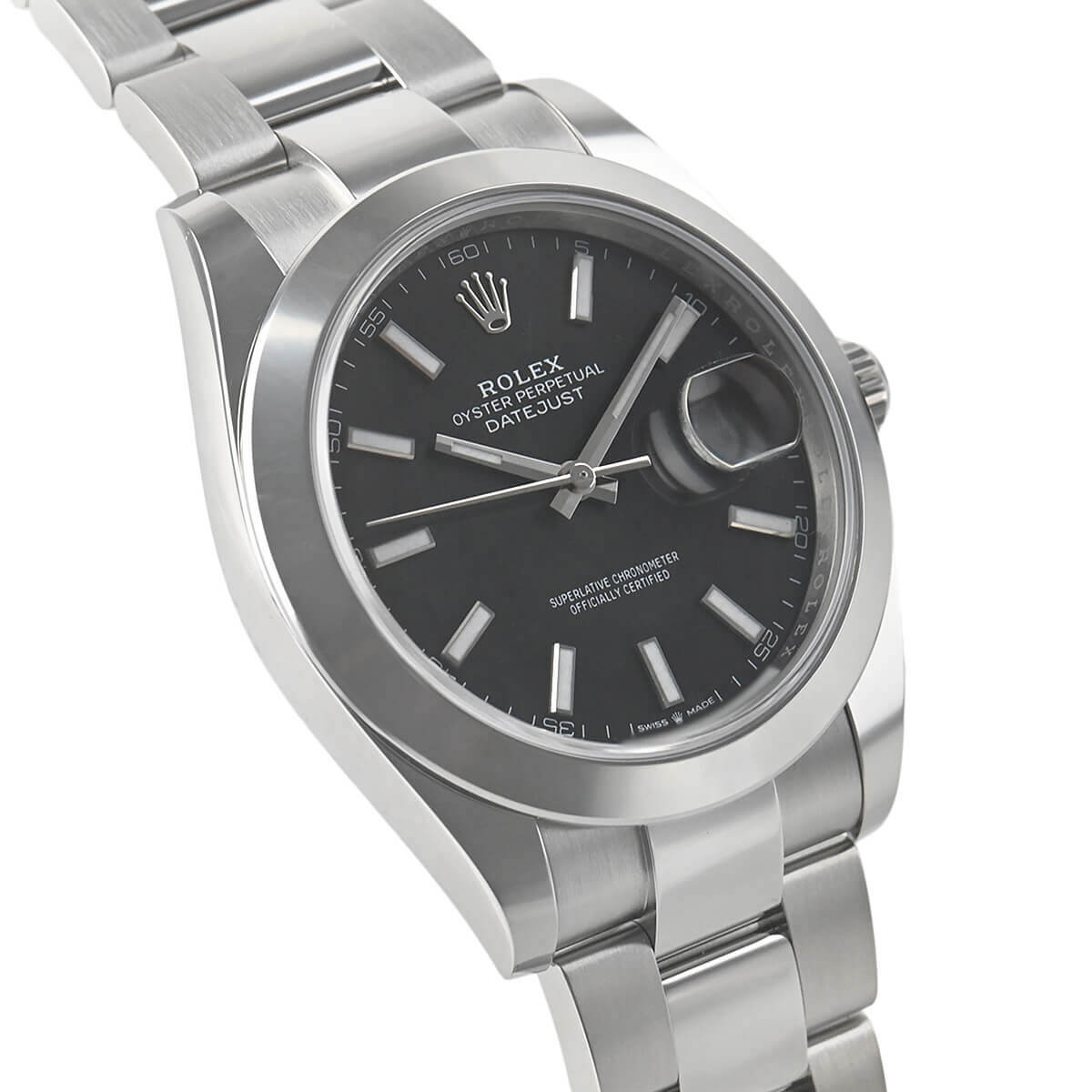 Rolex Datejust 41 126300 Black Index Oyster - Image 3