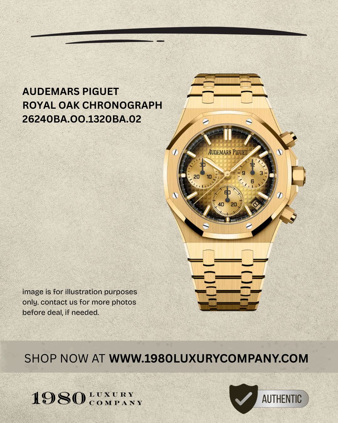Audemars Piguet Royal Oak Chronograph 26240BA.OO.1320BA.02