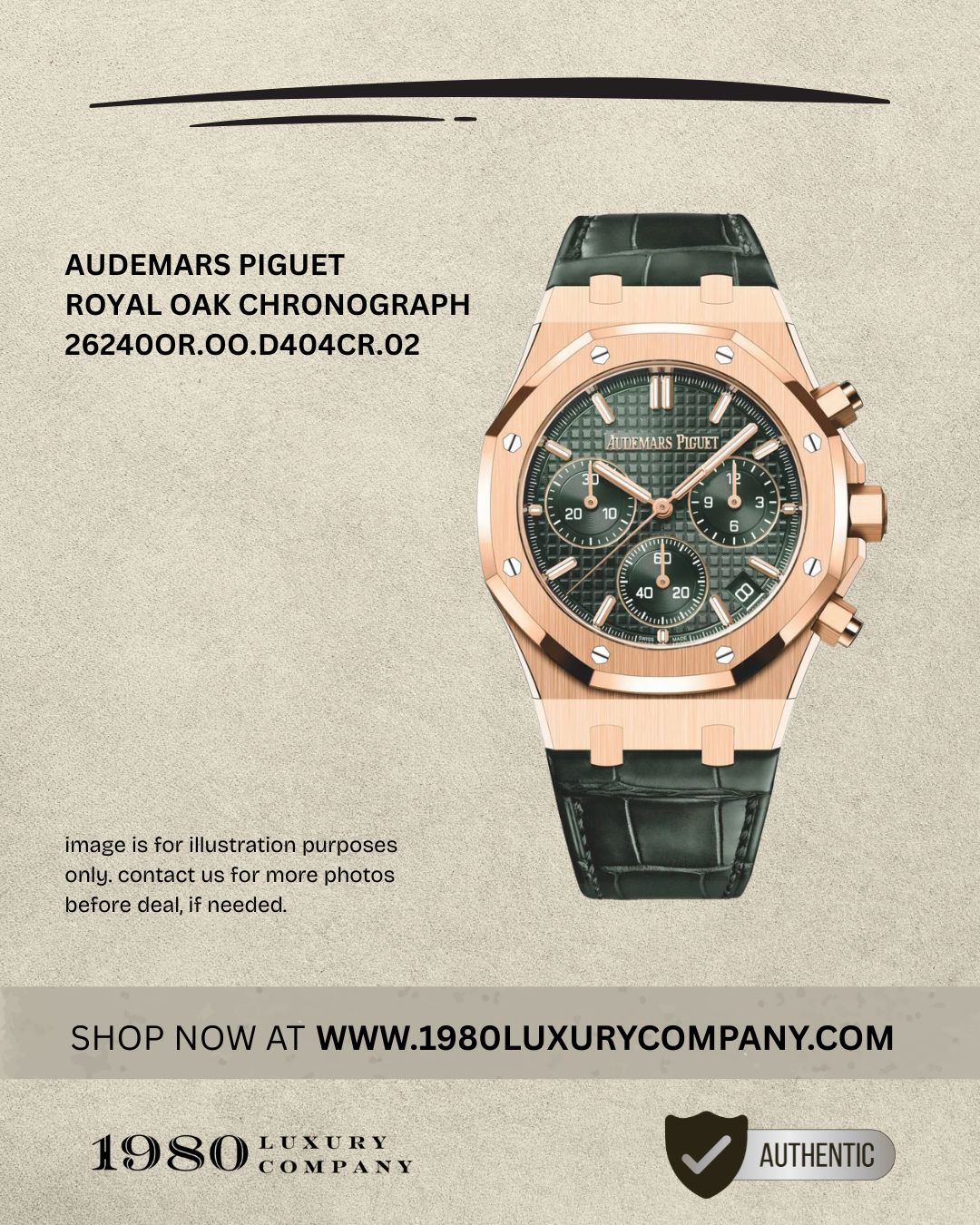 Audemars Piguet Royal Oak Chronograph 26240OR.OO.D404CR.02