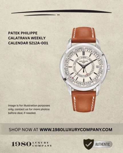 Patek Philippe Calatrava Weekly Calendar 5212A-001