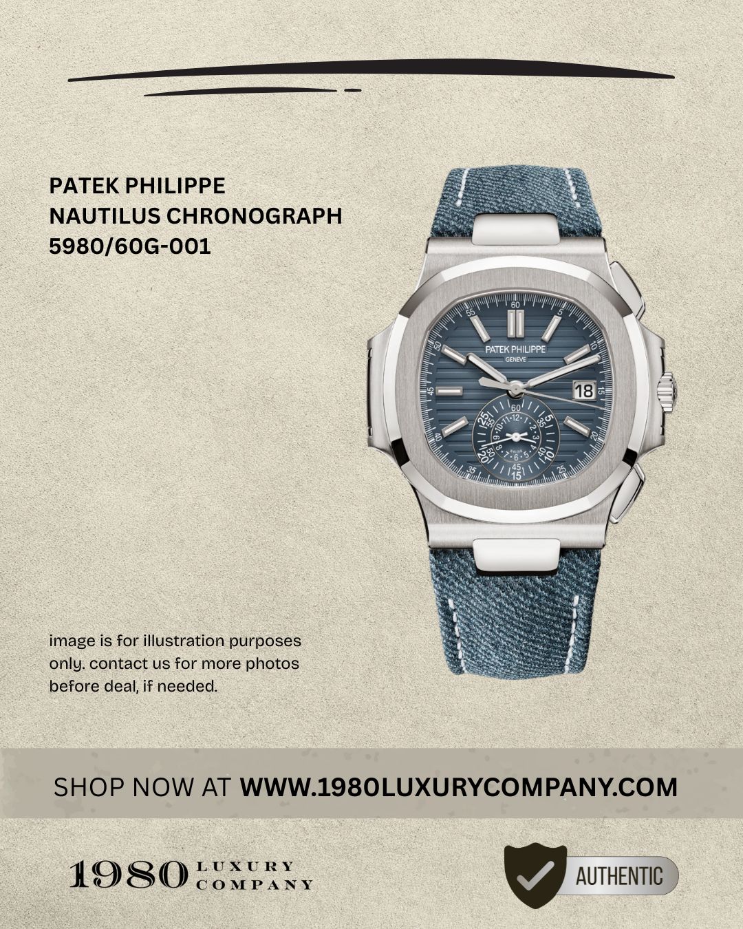 Patek Philippe Nautilus Chronograph 5980/60G-001
