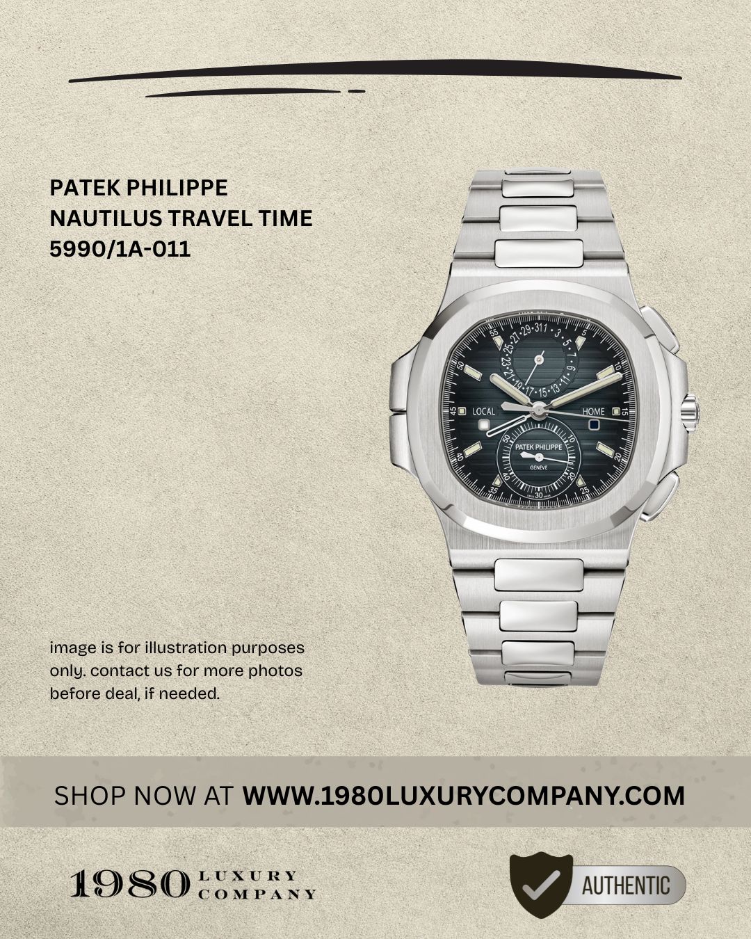 Patek Philippe Nautilus Travel Time 5990/1A-011