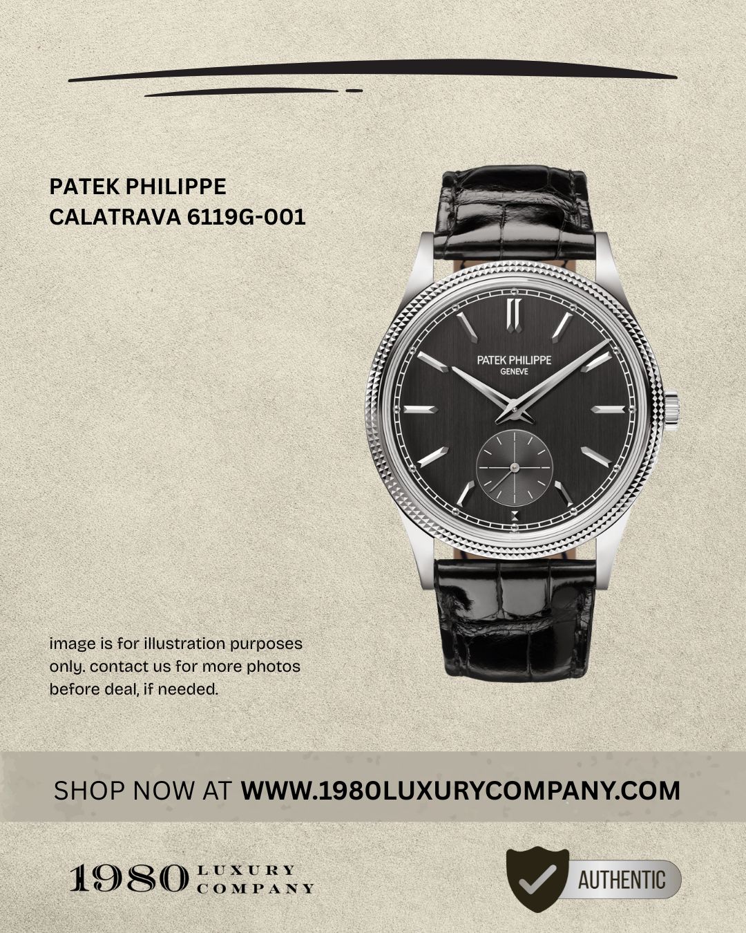 Patek Philippe Calatrava 6119G-001