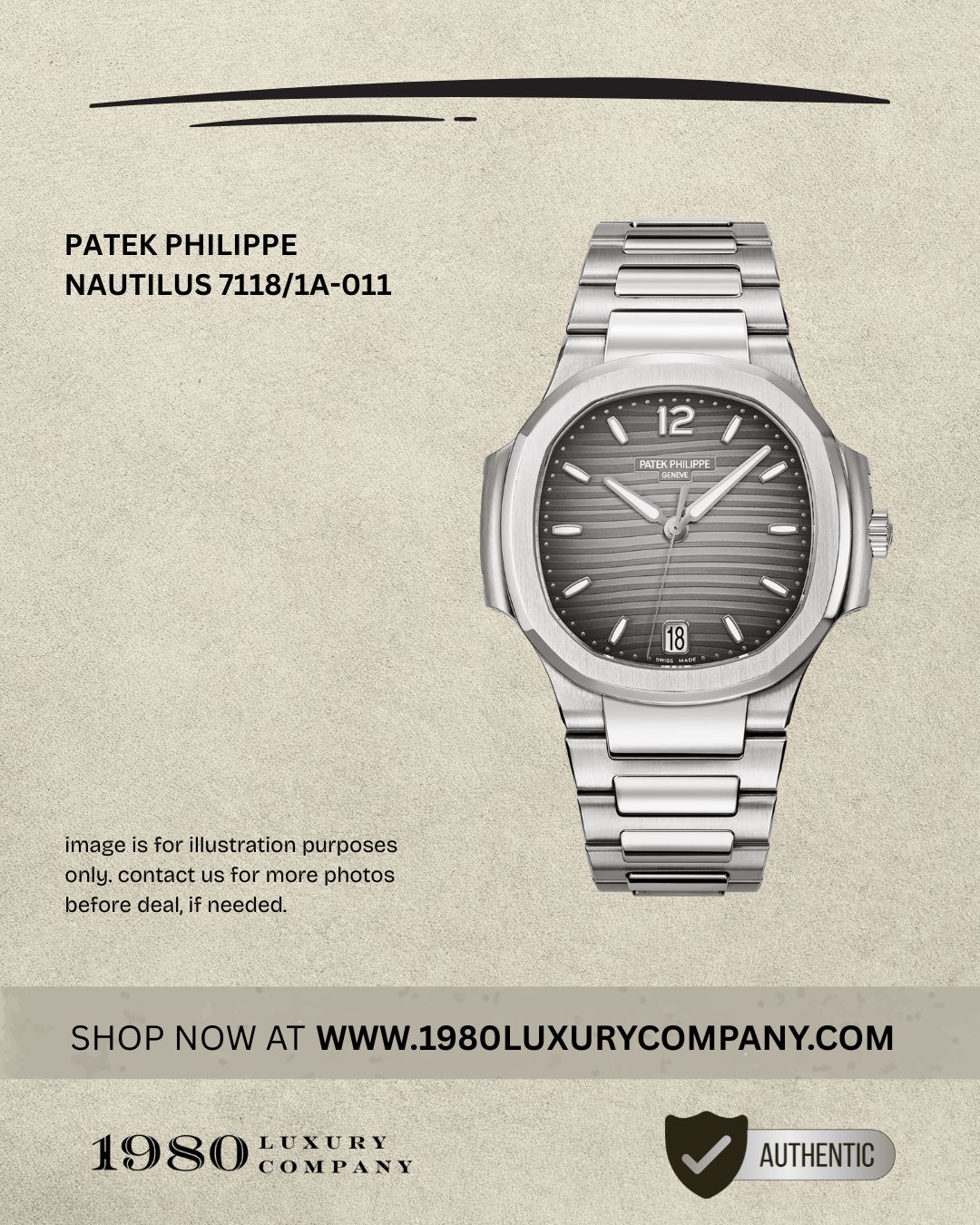 Patek Philippe Nautilus 7118/1A-011