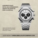 Audemars Piguet Royal Oak Chronograph 26331ST.OO.1220ST.03 in stainless steel with silver dial