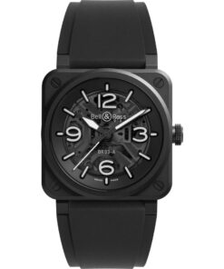 Bell & Ross BR 03 Skeleton Black Ceramic BR03A-BL-SKCE/SRB