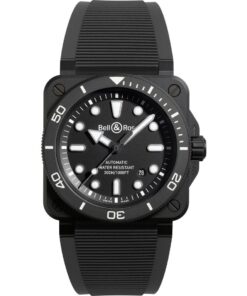 Bell & Ross BR 03 Diver Black Matte Ceramic BR03A-D-BL-CE/SRB