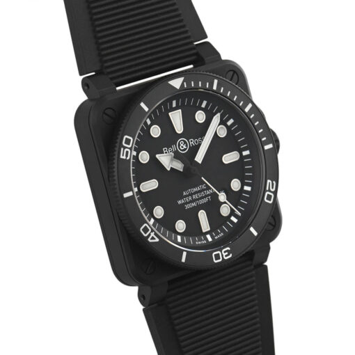 Bell & Ross BR 03 Diver Black Matte Ceramic BR03A-D-BL-CE/SRB - Image 3