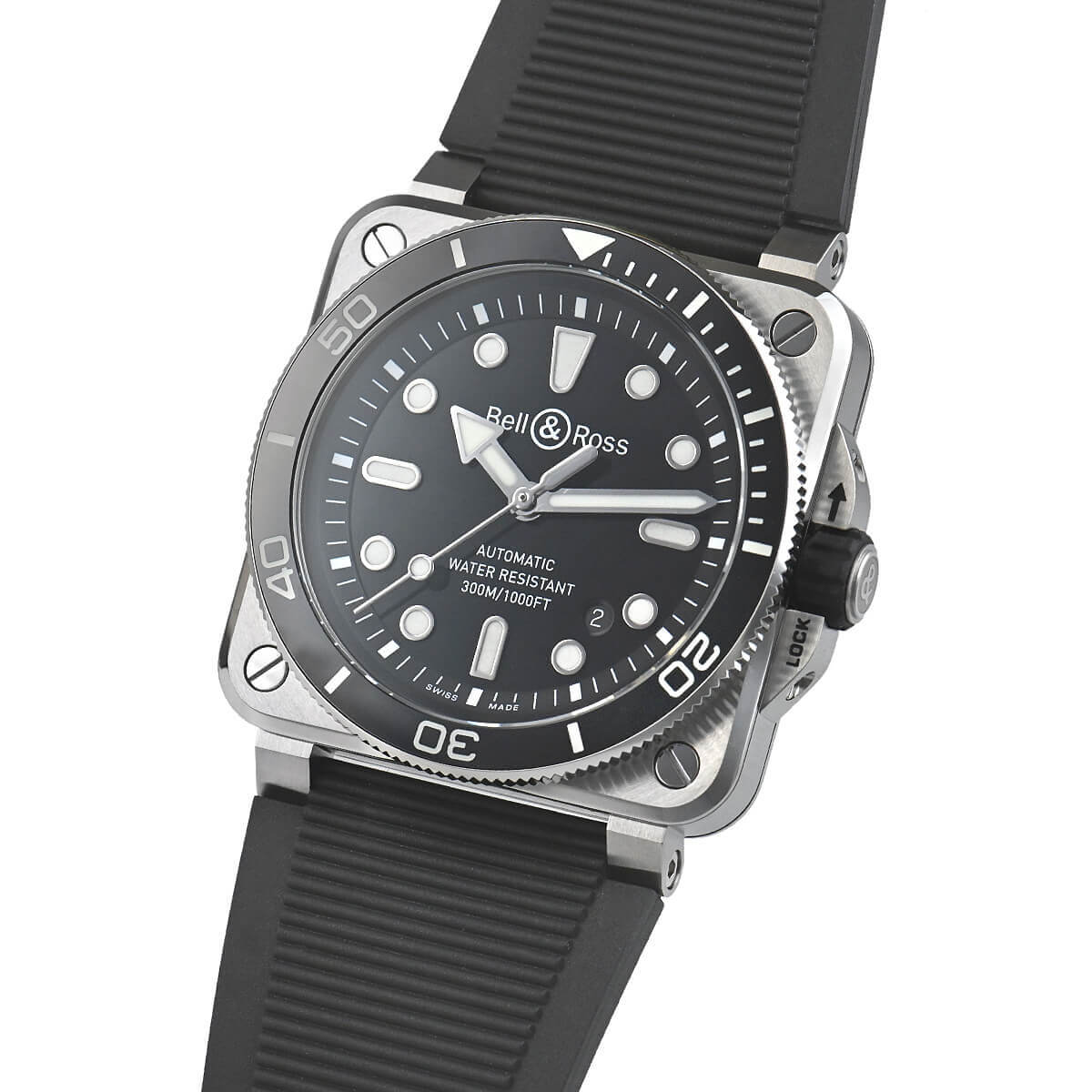 Bell & Ross BR 03 Diver Black Steel BR03A-D-BL-ST/SRB - Image 2