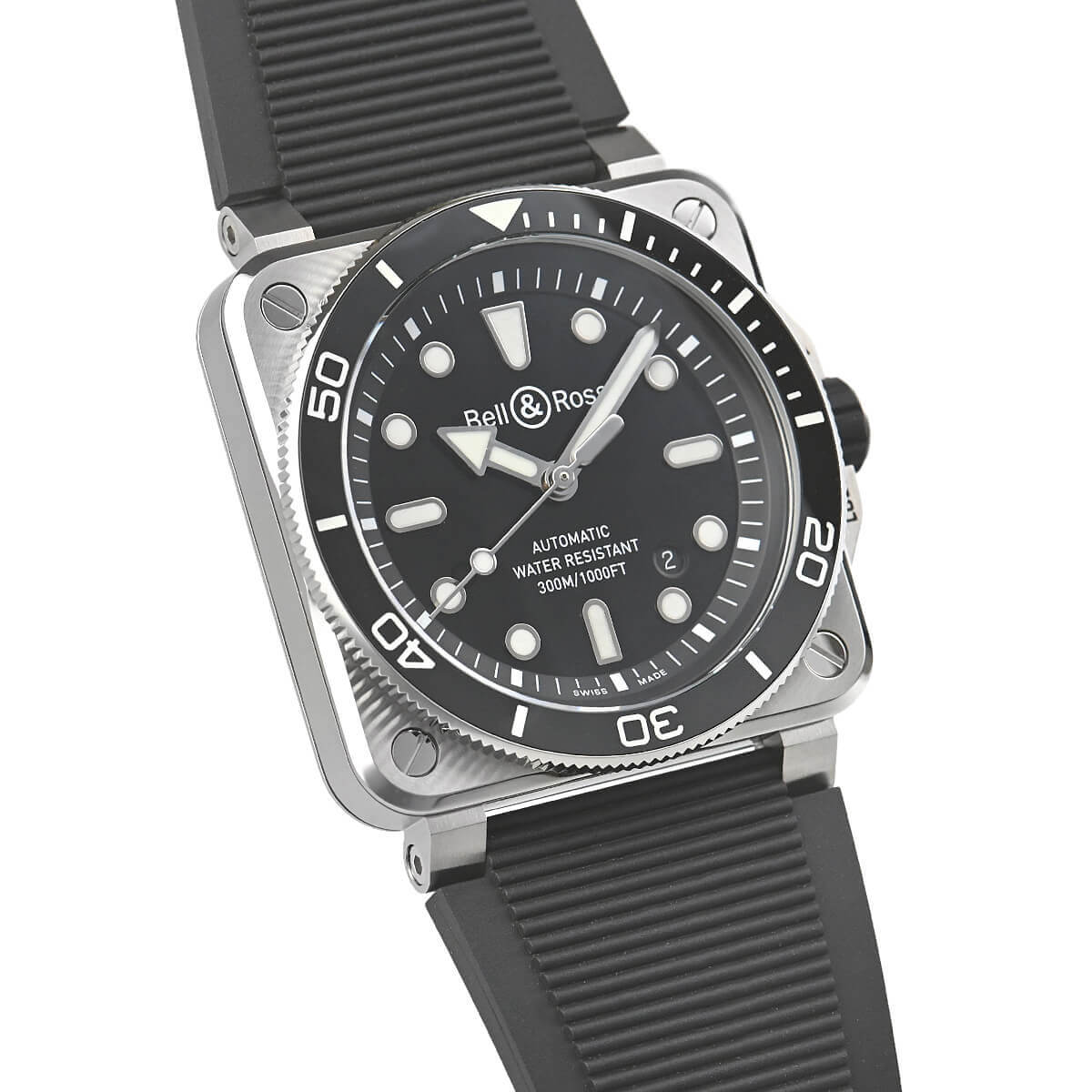 Bell & Ross BR 03 Diver Black Steel BR03A-D-BL-ST/SRB - Image 3