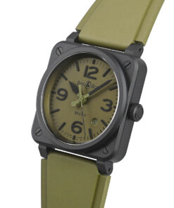 Alternative view of Bell & Ross BR 03 Military Ceramic BR03A-MIL-CE/SRB