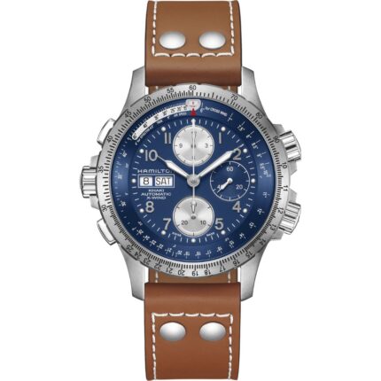 Hamilton Khaki Aviation Auto Chrono 44mm H77506540