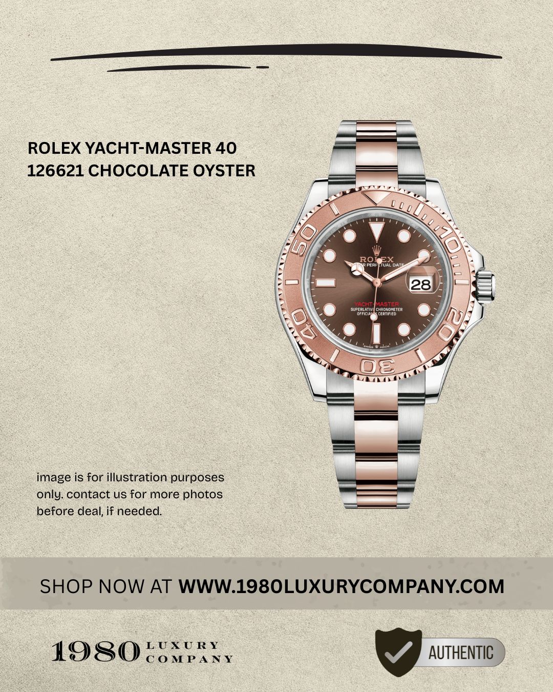 rolex-yacht-master-40-126621-chocolate-oyster Rolex Yacht-Master 40 126621 in stainless steel and rose gold with brown dial