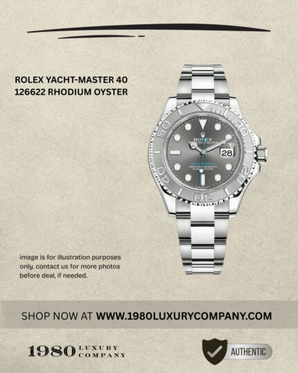 Rolex Yacht-Master 40 126622 in stainless steel with grey dial
