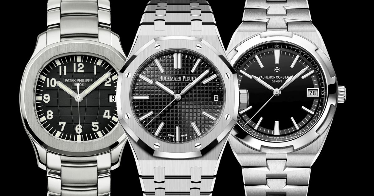 The Holy Trinity of Watches: A Look at Patek, Audemars, and Vacheron