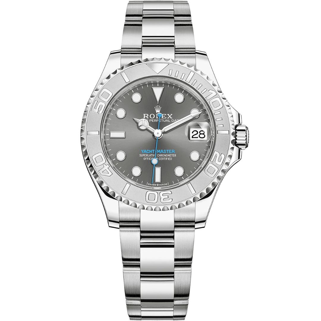 Rolex Yacht-Master 37 268622 in stainless steel with grey dial