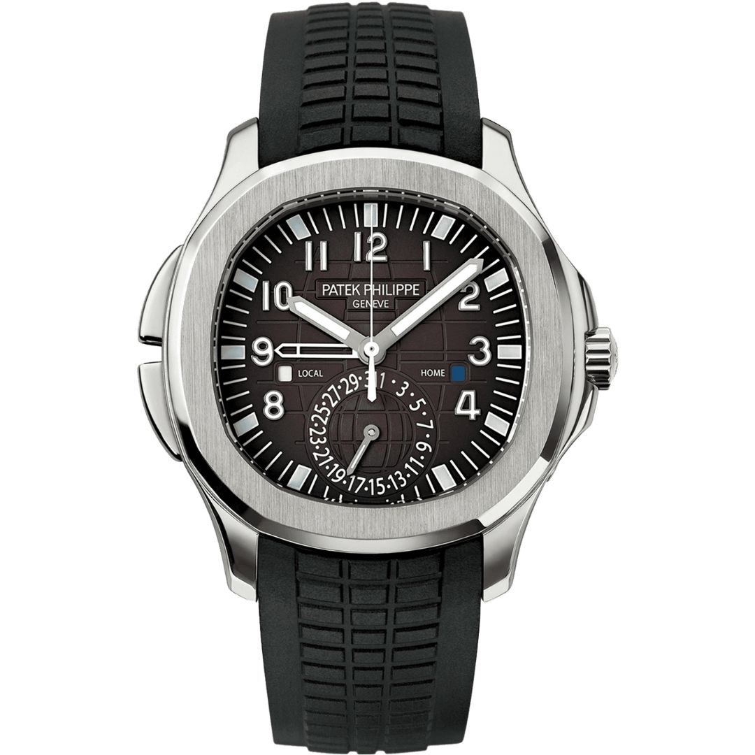 Patek Philippe Aquanaut Travel Time 5164A-001 Stainless Steel Black Dial